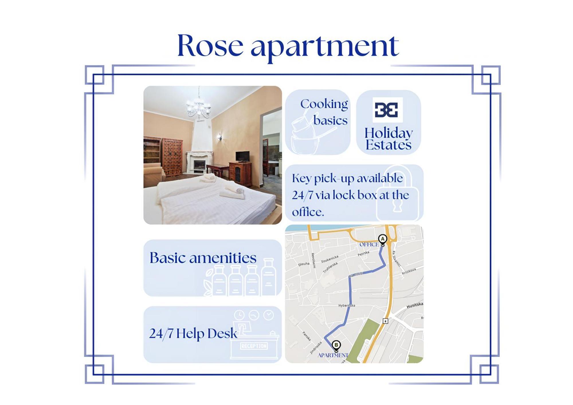 Rose Antique Apartment Prague Ngoại thất bức ảnh